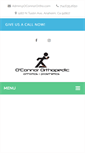 Mobile Screenshot of oconnorortho.com